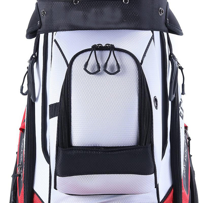 ASK ECHO T-LOCK 14 Way Organizer Dividers Golf Soundless Cart Bag / White