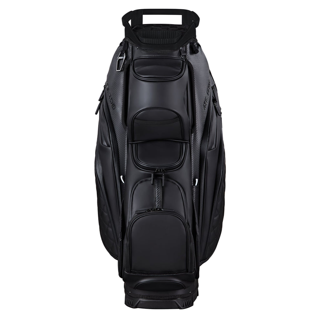 Ask Echo 2024 SLC-130LE Luxury 15 Way Full Length Dividers Golf Soundless Synthetic Leather Cart Bag