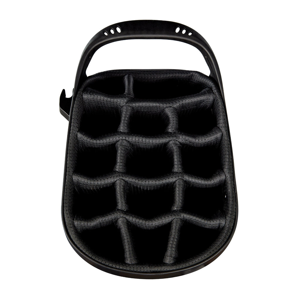 Ask Echo 2025 Prestige-14 Way Full Length Hybrid Leather Stand Bag / Black