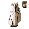 Ask Echo 2025 SLC-130LE Luxury 15 Way Full Length Dividers Golf Quiet Synthetic Leather Cart Bag / Toasted Almond