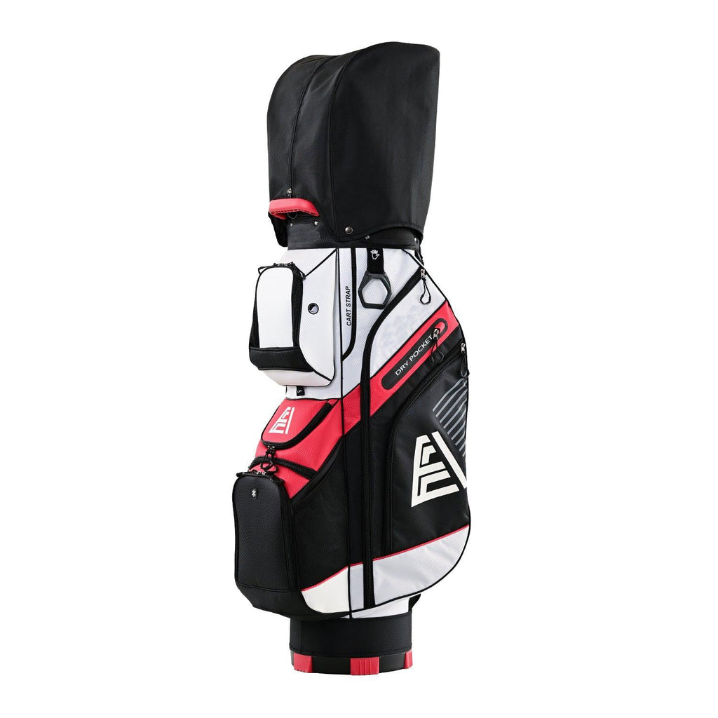 ASK ECHO T-LOCK 14 Way Organizer Dividers Golf Soundless Cart Bag / White